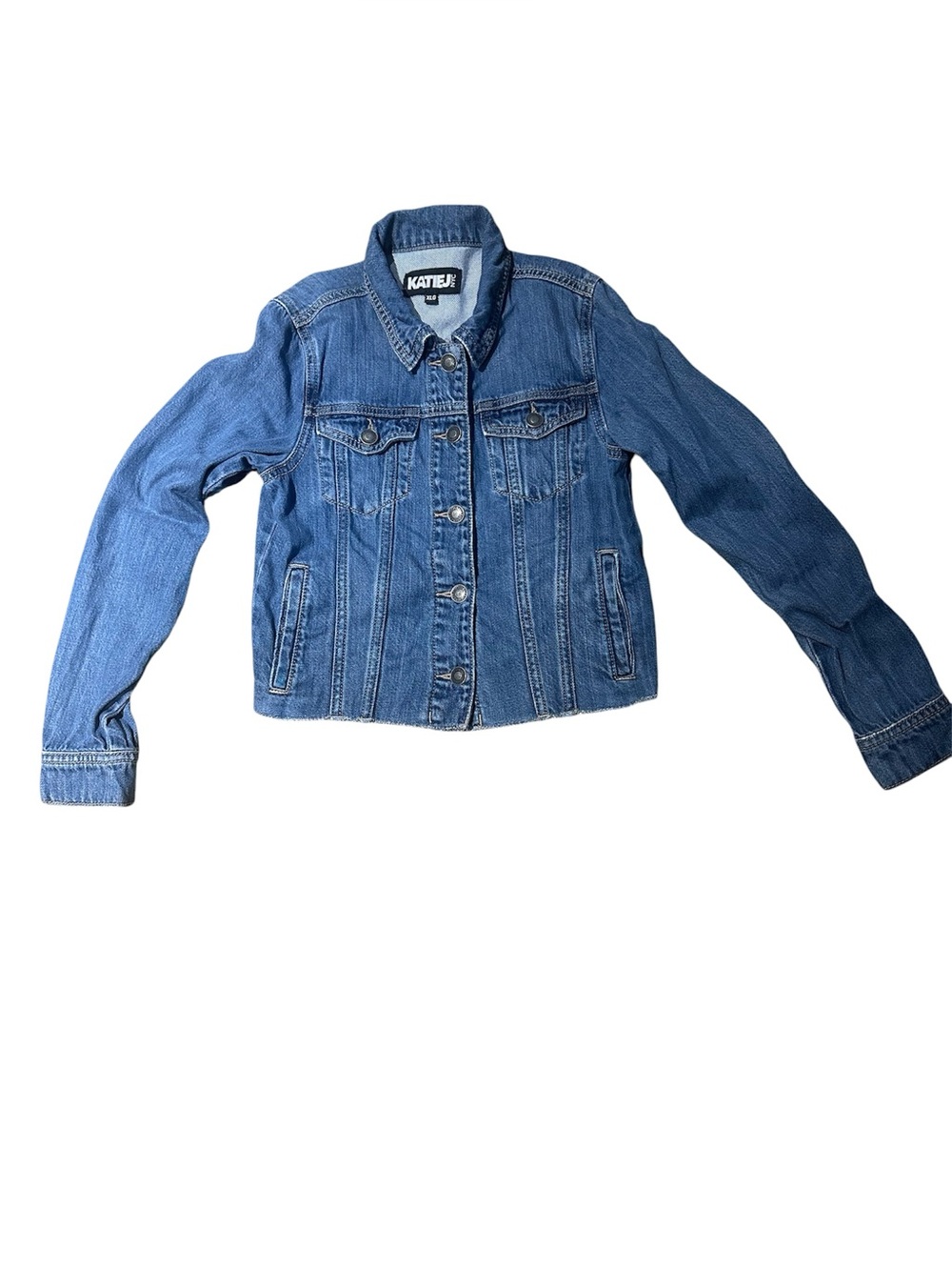 Katie J Jean Shirt Jacket Size XL